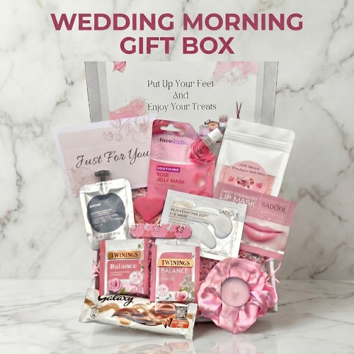 Wedding morning gift box for - gift,