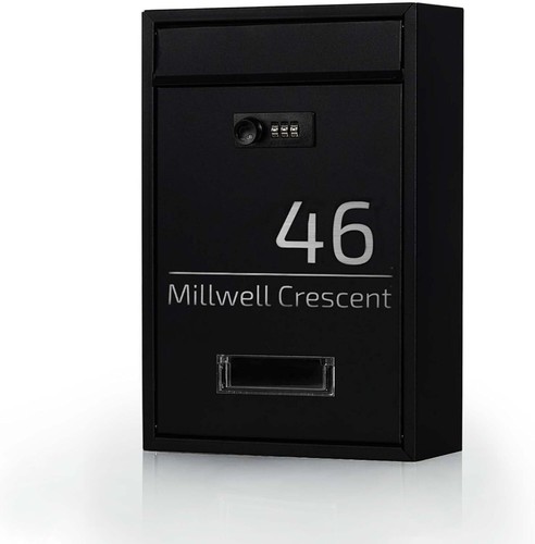 Personalised letter box - personalised, post