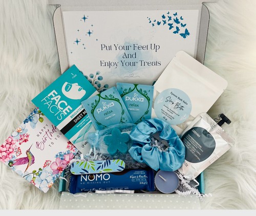 Vegan pamper gift box for - box,