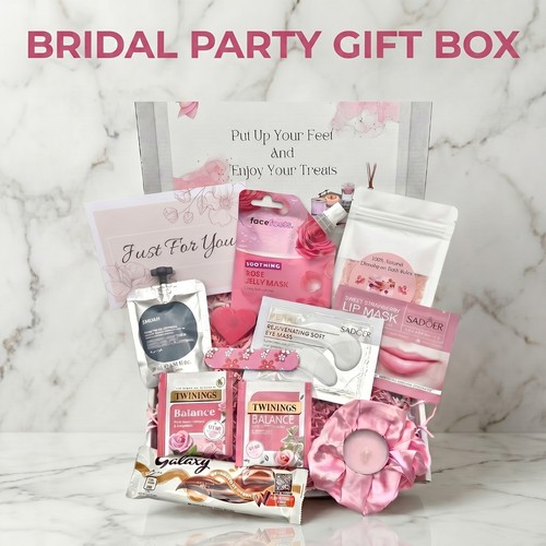 Bridal party gift box pamper - gift,
