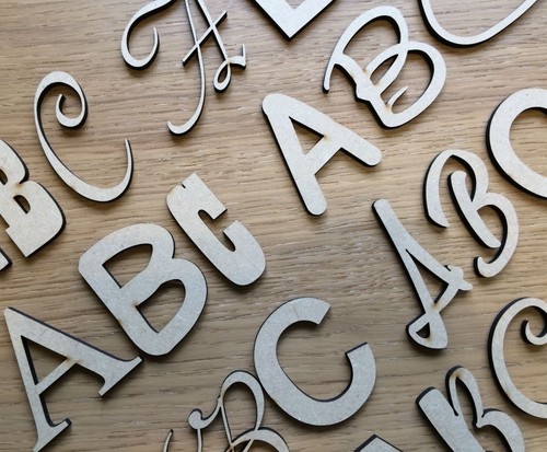 Any font individual wooden - font*,