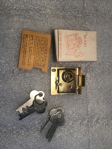 Nci vintage letter box - box, w/