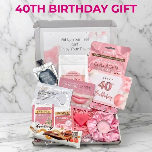 40th birthday gift box - box, for
