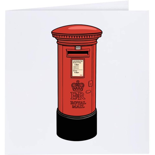 British red pillar - 'british,